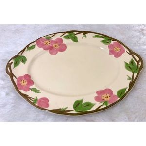Vintage Y2K Franciscan Desert Rose Serving Platter-14x10